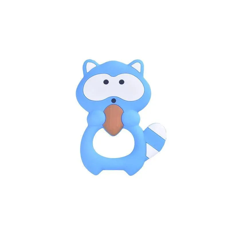 Food Grade Silicone Teethers Animal Fox Koala Teether Baby Silicone Chew Charms Kids Teething Gift Toddler Toys - BIG FRENCHIES