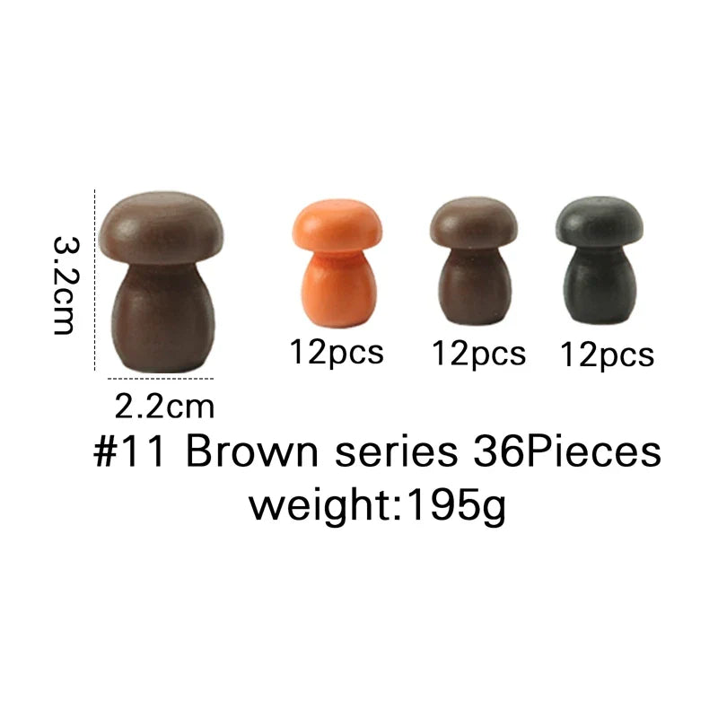 Rainbow Wooden Loose Pieces