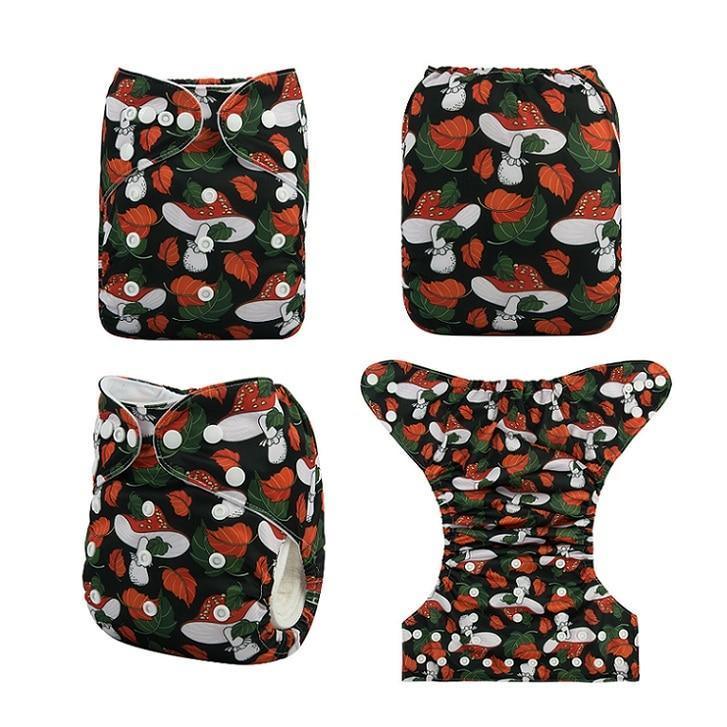 Most Popular Digital Position Baby Cloth Diaper with Microfiber Insert In Modern Printed Design For Baby Boys and Baby Girls KIds - BIG FRENCHIES
