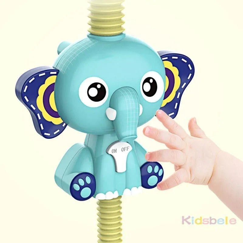 Baby Learning Colorful Bath Toys Game Elephant Shower Electric Water Spray Toy For Kids Swimming Fun Bathroom Toys - BIG FRENCHIES