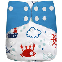 1Pcs Reusable Cloth Diaper Adjustable Baby Nappies Washable Nappy Durable Baby Diaper - BIG FRENCHIES