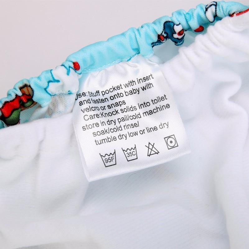 1Pcs Reusable Cloth Diaper Adjustable Baby Nappies Washable Nappy Durable Baby Diaper - BIG FRENCHIES