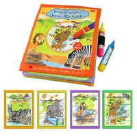 Magic Water Drawing Books Coloring Books Doodle & Magic Pen Painting Drawing Board Children Painting Toys Birthday Gifts - BIG FRENCHIES