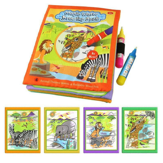 Magic Water Drawing Books Coloring Books Doodle & Magic Pen Painting Drawing Board Children Painting Toys Birthday Gifts - BIG FRENCHIES