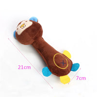 Durable Squeaky Dog Plush Toy – Animal Shape Chew Toy for Small Dogs & Puppies - BIG FRENCHIES