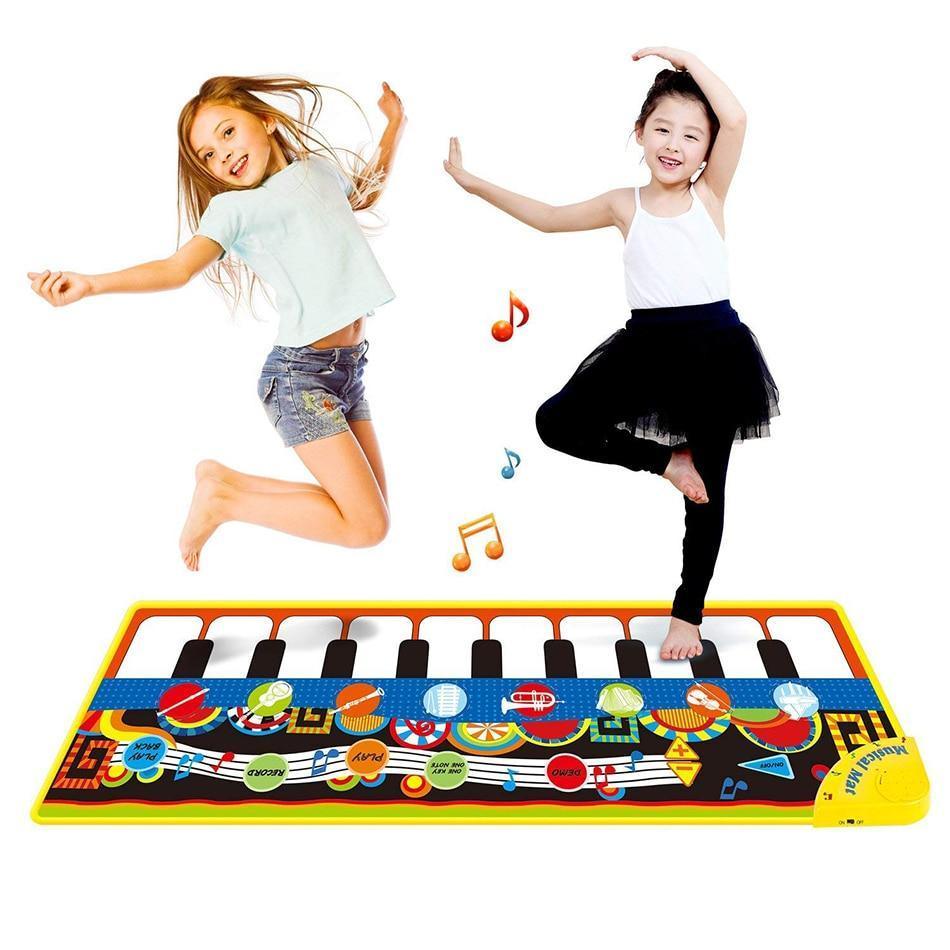 Musical Piano Mat Baby Play Mat Toy Musical Instrument Mat Game Carpet Music Toys Educational Toys For Kids - BIG FRENCHIES