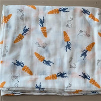 Muslin Cotton Diaper Baby Blankets Newborn Swaddle Blanket Infant Multi Purpose Bath Towel - BIG FRENCHIES