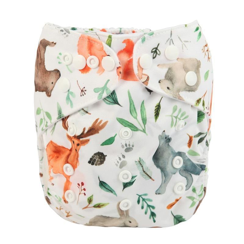 1 Piece Baby Pocket Cloth Diaper Nappy One Size Reusable Washable Comfortable Diapers For Babies - BIG FRENCHIES