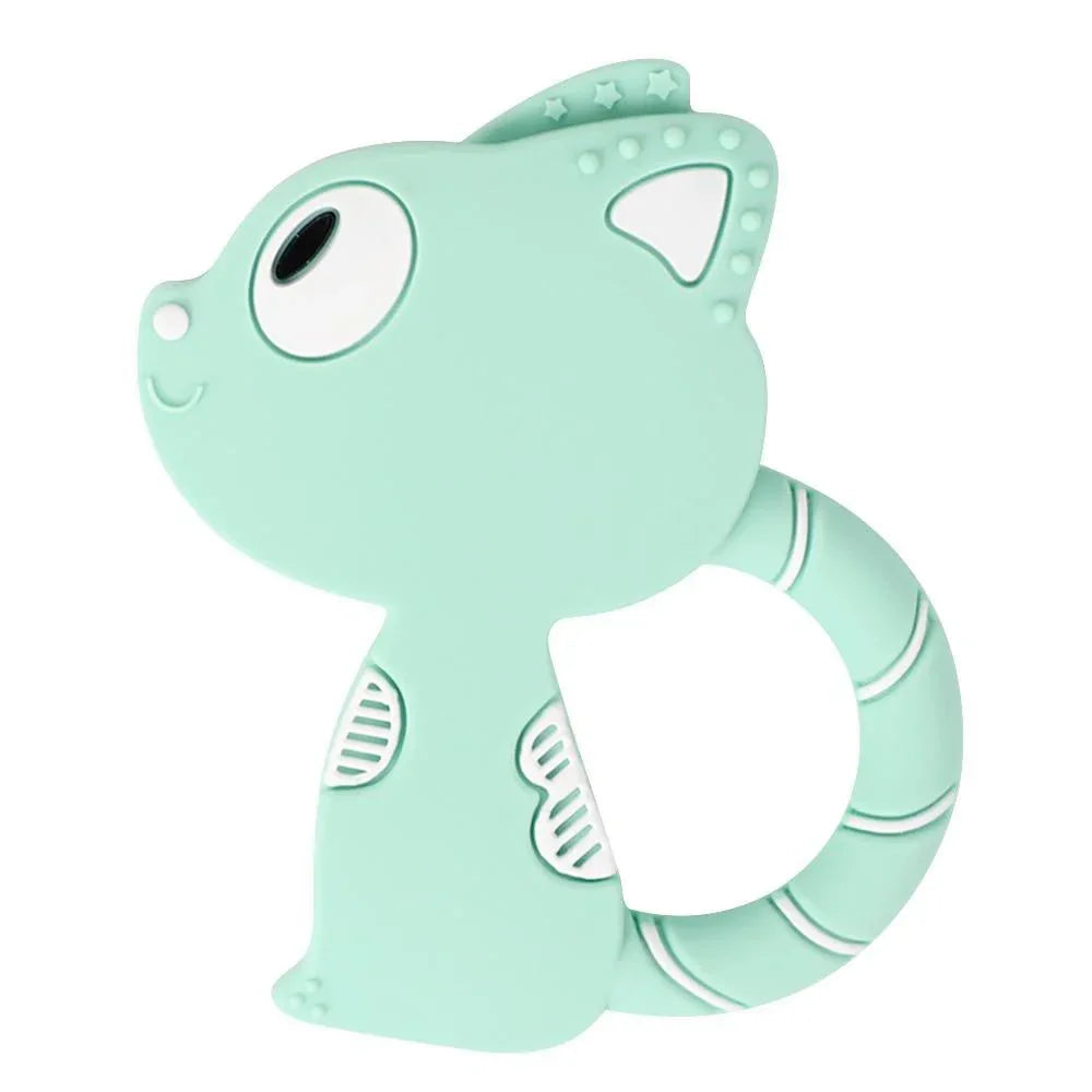 New Animal Style Baby Silicone Teether Food Grade Toys Teething Nursing Silicone BPA Silicone Teether - BIG FRENCHIES