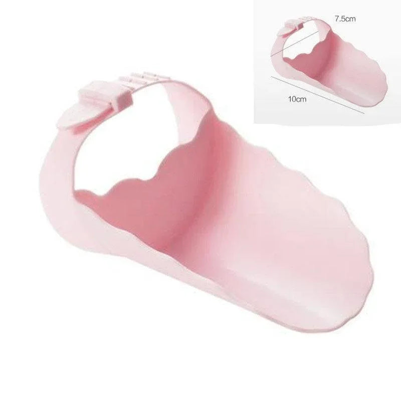Silicone Baby Bath Toys Kids Faucet Extender children Hand Washing extender Bathroom Sink Rubber Water Reach Faucet Sink - BIG FRENCHIES
