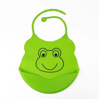 Silicone Baby Bibs waterproof Baby Saliva Towel Animal Adjustable Cloths Bandana Soft Feeding Cartoon Bib For Kids - BIG FRENCHIES