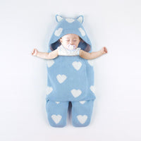 Baby Sleeping Bags Envelope Winter Warm Knitted Sleep sacks for Newborn Infant Stroller Bed Swaddle. - BIG FRENCHIES