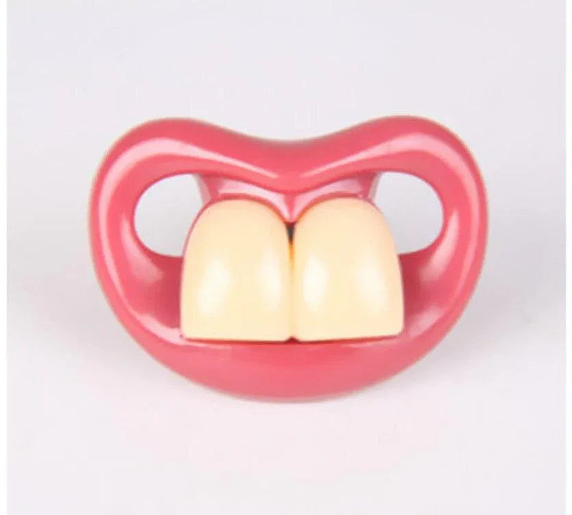 Interesting Modern Trend NEW Food Grade Silicone Funny Baby Pacifier Clips Nipple Holder For Pacifier For Baby - BIG FRENCHIES