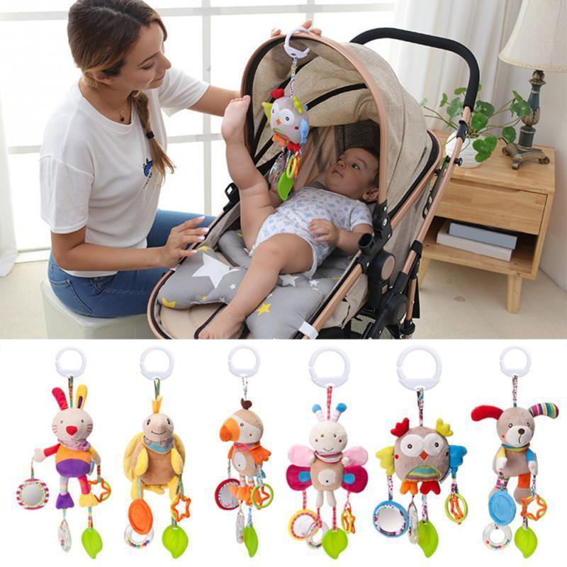 Baby Toys Bed Stroller Baby Mobile Hanging Rattles Newborn Plush Infant Toys for Baby Boys and Girls - BIG FRENCHIES