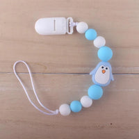 Handmade Animal Pendant Pacifier Clips Chain Nipple Holder for Infant Baby Pacifier - BIG FRENCHIES