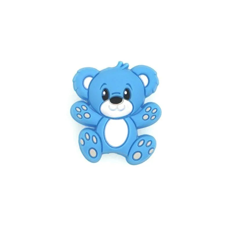 Mini Bear Silicone Beads Baby Dummy Cartoon Pacifier Toy Accessories For Kids And Babies - BIG FRENCHIES