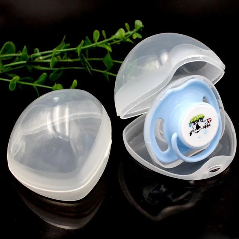 Portable Infant Newborn Baby Pacifier Case Box Nipple Shield Case Pacifier Holder Storage Box For Baby Pacifier - BIG FRENCHIES