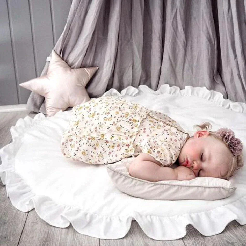 Baby Toys Mat Kids Rug Baby Play Mat Newborn Padded Children' Mat Soft Cotton Crawling Mats Round Carpet Room Decor For Baby - BIG FRENCHIES