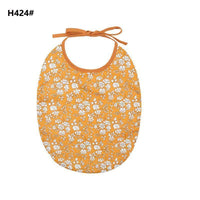 Floral Vintage Newborn Double Side Bibs Boys Girls Waterproof Linen Cotton Saliva Towel - BIG FRENCHIES
