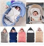 Newborn Infant Baby Knit sleep bag Stroller envelope Blanket Winter Warm Swaddle Wrap Sleeping Bags - BIG FRENCHIES