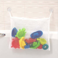 Baby Bathroom Mesh Bag Child Bath Toy Bag Net Suction Cup Baskets For Toys - BIG FRENCHIES