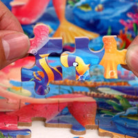 New 60 Pieces Wooden Toys Puzzle Kids Toy Cartoon Animal Wood Toys Puzzles For Child Early Educational Learning Toys for Children - BIG FRENCHIES