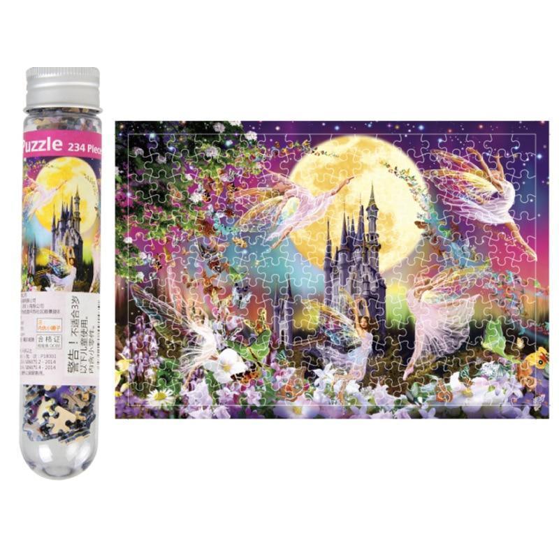 150 Piece Tube Beautiful Scenery Puzzles Toys for Children Adults Learning Education Brain Teaser Assemble Toy Games For All Generations - BIG FRENCHIES