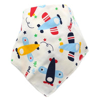 Baby Bibs Triangle Cotton Cartoon Child Bandana Dribble Bibs Newborn Slabber Absorbent Cloth For Baby and Kids - BIG FRENCHIES