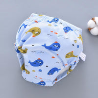 Baby Training Pants Cloth Diapers Washable 6 Layers Gauze Cover Breathable Spring Reusable Newborn Diaper Nappies For Baby and Kids - BIG FRENCHIES