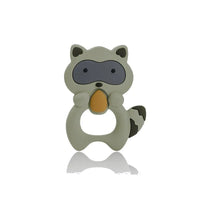 Silicone Raccoon Animal Cartoon Teether Food Grade Chewable Teething Toddle Safe For Baby And Perfect Gift For Babies - BIG FRENCHIES