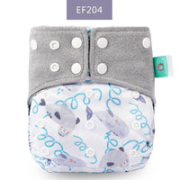 Trend New Print Eco-friendly Cloth Diaper Baby pocket Waterproof Cartoon Owl Baby Diapers Reusable Cloth Nappies For Baby and Kids - BIG FRENCHIES