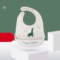 Modern Baby Bibs Waterproof Silicone Feeding Baby Saliva Towel Newborn Cartoon Aprons Baby Bibs Adjustable Burp for Baby Kids - BIG FRENCHIES