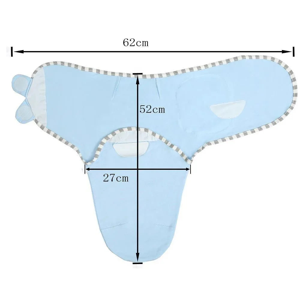 Muslin Swaddle Newborn Organic Cotton Blanket Extract Envelope Baby Sleeping Things Bedding for Boys Girls with a Hat Blanket Bag - BIG FRENCHIES