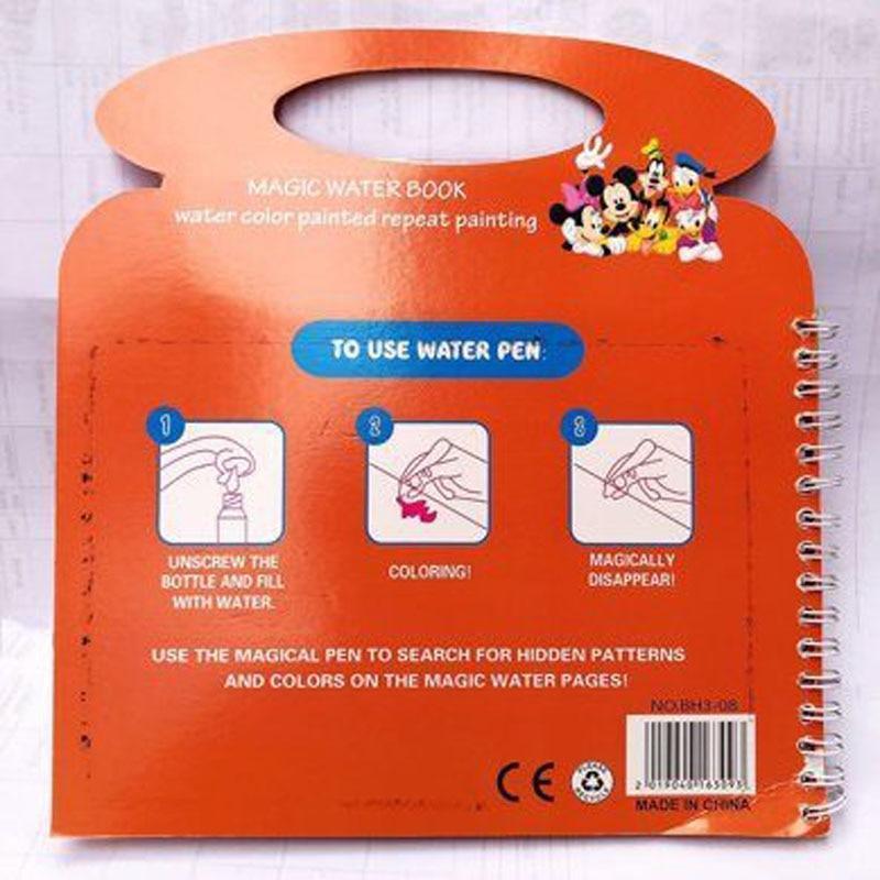 Montessori Coloring Book Doodle & Reusable Magic Pen Painting Drawing Board For Kids Baby Educational Birthday Toy - BIG FRENCHIES