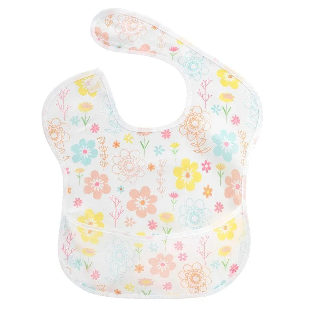 Waterproof Baby Bibs Polyester TPU Feeding Bibs Washable Baby Bibs with Food Catcher For Kids - BIG FRENCHIES