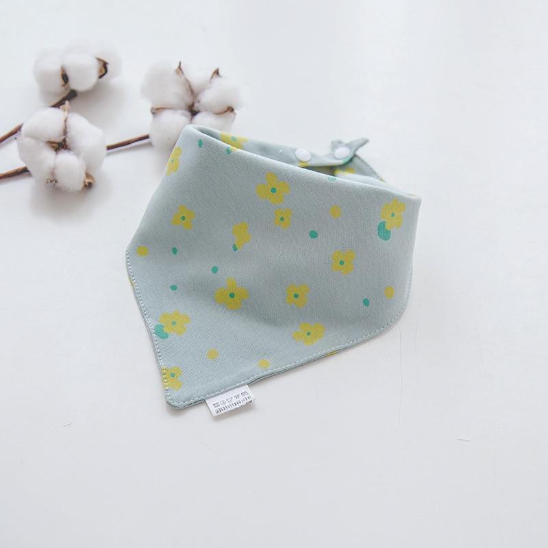 Cotton Cartoon Bandana Feeding Saliva Towel Waterproof Bibs For Baby Burp Accessory Adjustable Button Durable Baby Towels - BIG FRENCHIES