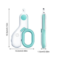 Precision Cat Nail Clipper with Safety Guard and LED Light - BIG FRENCHIES