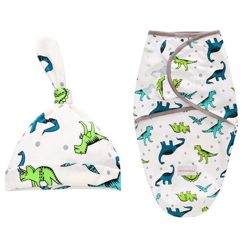 Newborn Wrapping Swaddle Baby Envelop Wrap Blanket Baby Hat Sleeping Bag Set Sleep Bag - BIG FRENCHIES