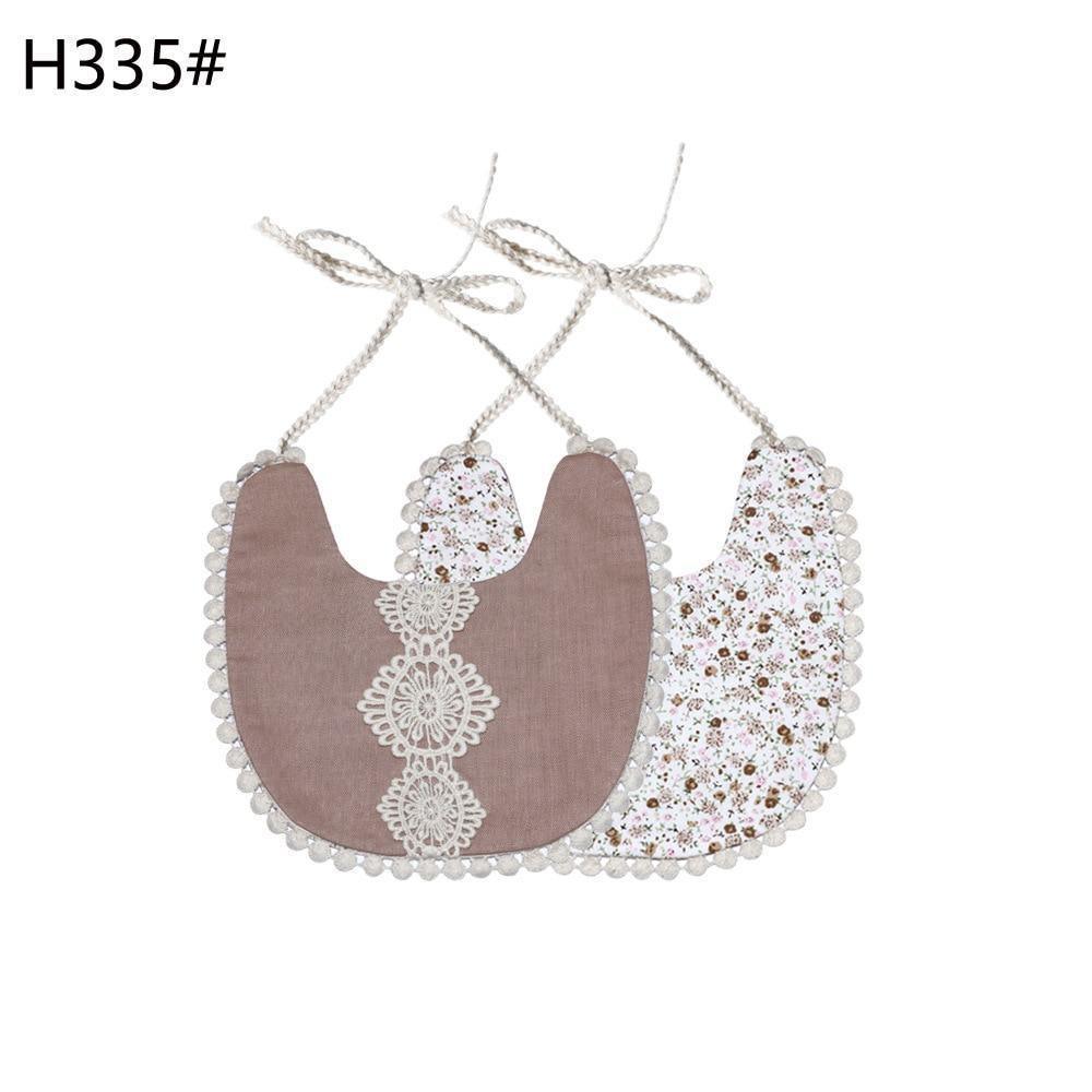 Newborn Baby Boys Girls Cute Saliva Towel Feed e Cotton Bibs Dribble Scarf For Baby Kids - BIG FRENCHIES