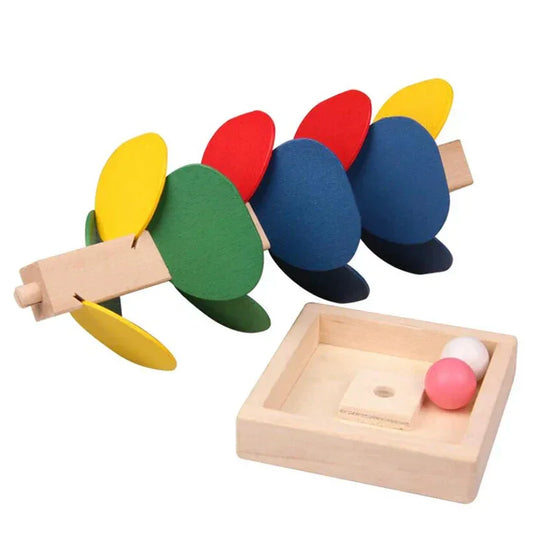 Mini Colorful Tree Marble Ball Run – Montessori Wooden Educational Toy - BIG FRENCHIES