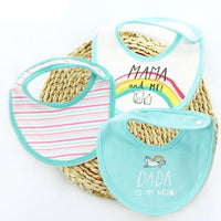 Moder 3PCS Baby Bibs Bandanna Lot Cotton Multi-style Triangle Cartoon For Infant Boys And Girls - BIG FRENCHIES