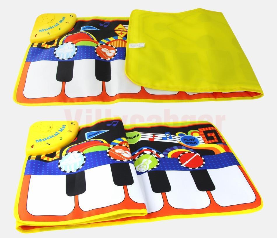 Musical Piano Mat Baby Play Mat Toy Musical Instrument Mat Game Carpet Music Toys Educational Toys For Kids - BIG FRENCHIES