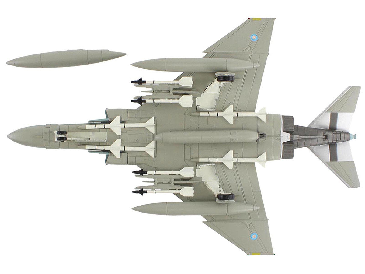 McDonnell Douglas F-4J(UK) Phantom II Fighter-Bomber Aircraft "ZE359 AF Wattisham England" British Royal Air Force "Air Power Series" 1/72 Diecast Model by Hobby Master