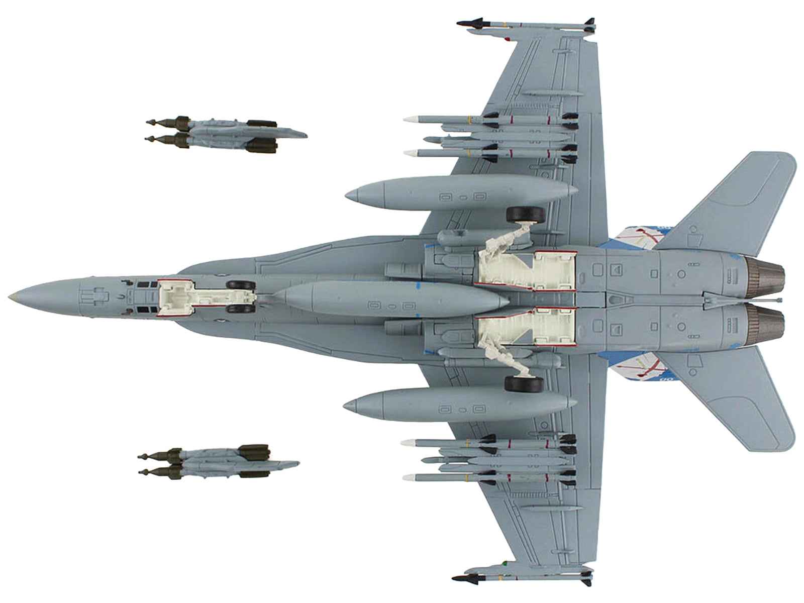 McDonnell Douglas F/A-18C Hornet Aircraft "VMFA-122 Crusaders Iwakuni AB" (2016) United States Marines "Air Power Series" 1/72 Diecast Model by Hobby Master