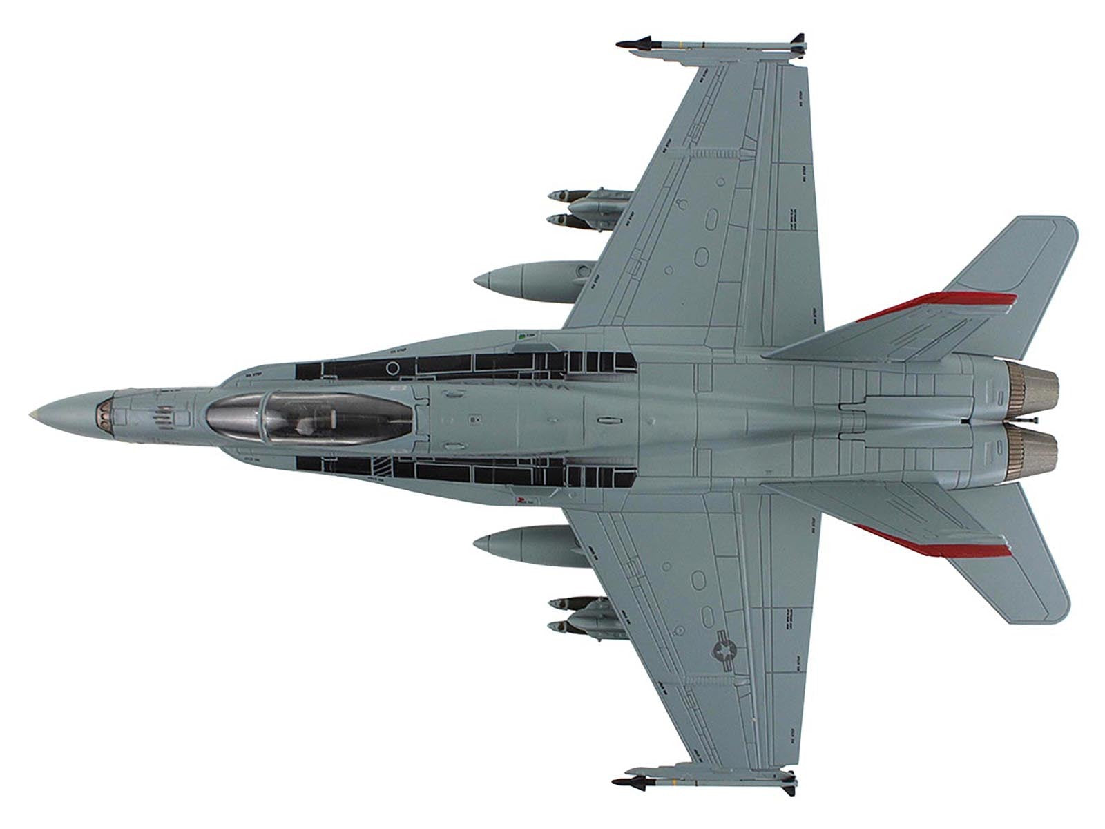 McDonnell Douglas F/A-18C Hornet Aircraft "VMFA-232 Red Devils" (2014) United States Marine Corps "Air Power Series" 1/72 Diecast Model by Hobby Master