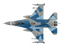 Lockheed F-16C Fighting Falcon Fighter Aircraft "86-0335 Blue Splinter 354th Wing 18th AGRS Eielson AFB" (2018) United States Air Force "Air Power Series" 1/72 Diecast Model by Hobby Master