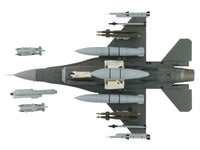 Lockheed F-16C Fighting Falcon Fighter Aircraft "88-0545 138th Fighter Wing Oklahoma Air National Guard" (2024) United States Air Force "Air Power Series" 1/72 Diecast Model by Hobby Master