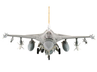 Lockheed F-16CM Fighting Falcon Fighter Aircraft "91-0379 Tiger Tiger 1 79th Fighter Squadron Shaw Air Force Base" (2023) United States Air Force "Air Power Series" 1/72 Diecast Model by Hobby Master