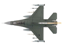Lockheed F-16CM Fighting Falcon Fighter Aircraft "91-0379 Tiger Tiger 1 79th Fighter Squadron Shaw Air Force Base" (2023) United States Air Force "Air Power Series" 1/72 Diecast Model by Hobby Master