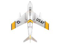 North American F-86E Sabre Fighter Aircraft "51-2752 Colonel George Andrew Davis Jr. 4th FIG 334th FIS" (1952) United States Air Force "Air Power Series" 1/72 Diecast Model by Hobby Master